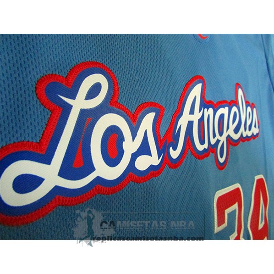 Camiseta Manga Corta Clippers Pierce Azul